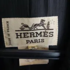 HERMÈS 未使用タグ付 ネイビー 薄手 カーディガン - メルカリ