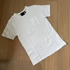 マムート　MAMMUT ポケットTシャツ　半袖　白　ロゴ刺繍　登山のサムネイル