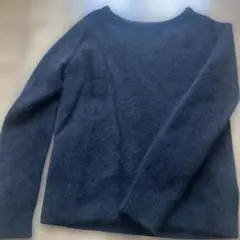美品NOMBRE IMPAIR ブラック長袖ニット