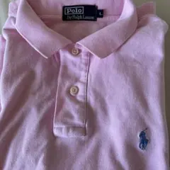 Polo by Ralph Lauren ピンク ポロシャツ L メンズ