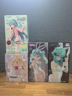 美少女フィギュアまとめ売り　初音ミク、ぼっち伊地知、シノン