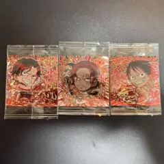 【未開封】ワンピース ウエハースシール 3枚セット SW2 SGR