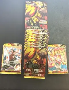 ワンピース カードゲーム THE BEST 2 10パック　開封済み　おまけ付き