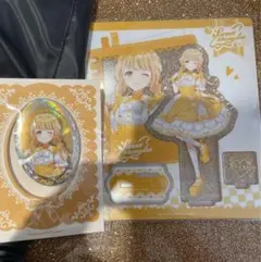 藤田ことね 学園アイドルマスター 中国限定 アクリルスタント 缶バッジ セット