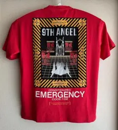 エヴァンゲリオン×ユニクロコラボTシャツ レッド メンズL