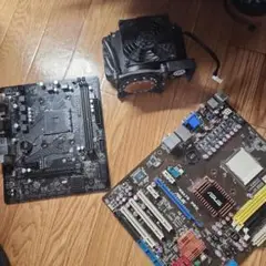 【ジャンク】マザーボードセット A520 A78 X299水冷クーラー