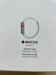 アップルウォッチ3 ステンレススチール（GPS + Cellularモデル）