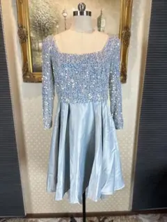 前ショット後長いロングドレス演奏会ステージ誕生パーティーキャバ嬢ナイトクラブ