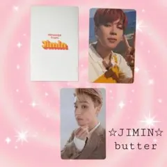 BTS JIMIN トレカ 3枚セット Butter