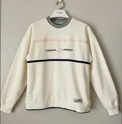 LINDSAY KANGOL スウェットトレーナー アイボリー
