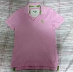 Abercrombie & Fitch ポロシャツ ピンク Sのサムネイル