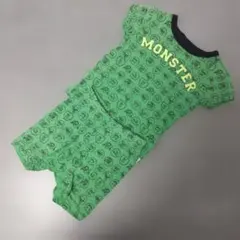 モンスター柄ベビーパジャマ 79cm