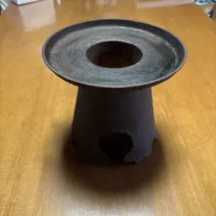 世界の民芸 ビルマ 籃胎漆器 竹編 高杯 供物台 祭器 ミャンマー