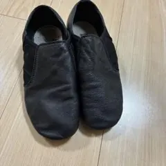 ブラックジャズシューズ スリッポン