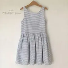 【SALE】ポロラルフローレン ボーダー ノースリーブ ワンピースのサムネイル