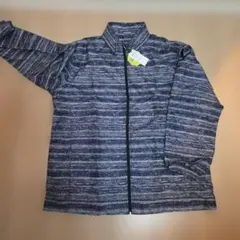 SPALDING ストライプ ジップアップジャケット