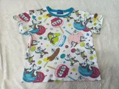 東京ディズニーリゾート チップとデール 総柄Tシャツ 140のサムネイル