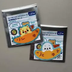 ジャイアンツ　岐阜開催記念　パペット　ステッカー　オオシーサー&コタラシ
