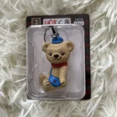 ぽすくま フィギュアストラップ ベージュ