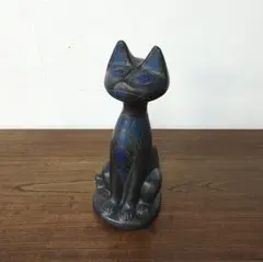 Tonala Pottery】メキシコ トナラ焼 猫 オブジェ 置物 - メルカリ