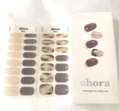 ohora ネイルシールセット 24枚入り