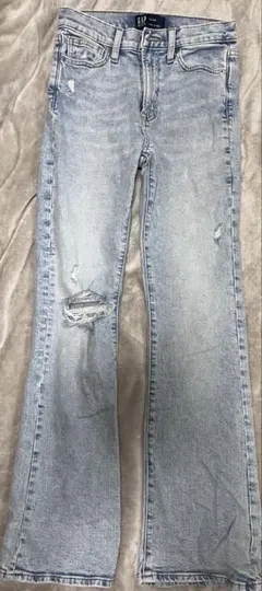 GAP レディース スキニーパンツ Sサイズ ダメージジーンズ