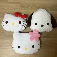 当たりくじ　ハローキティ　クッション　セット