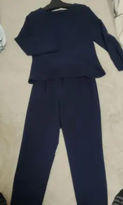 OPAQUE.CLIPネイビー セットアップ 38/M