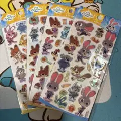 ズートピア　シール4枚セット