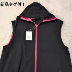 【新品】PERSON'S NOBUO IKEDA マキシ丈 パーカーワンピ Mのサムネイル