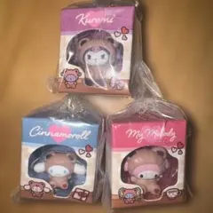 ミニチュアパッケージコレクション シナモン マイメロ 쿠로미 3点