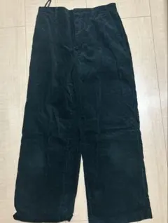 UNIQLO コーデュロイパンツ　レディース73 ダークグリーン