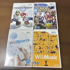 Wii ソフト　マリカー　スマブラ　Wiiスポーツ　Wiiミュージック