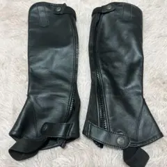 レザー製チャップス・ゲートル 黒　Sサイズ