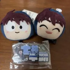 【忍たま乱太郎】フェイスバッジ&おなまえアクリルバッジ　土井半助　まとめ売り