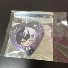 AMPTAKxCOLORS ハート缶バッジ　まぜ太くん