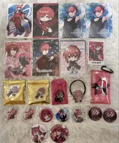 紅月サクヤ とびユニ ブロマイド チェキ 缶バッジ その他グッズセット