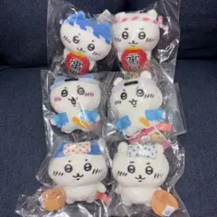 ご当地ちいかわ　ハチワレ　マスコット　6点セット