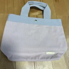 リンガーハット　トートバック　コーデュロイ　ピンク