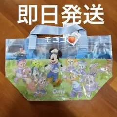 香港ディズニーミッキーとダッフィーフレンズ春　ショッピングバッグ　Sサイズ　レア