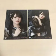 イコラブ 生写真 佐々木舞香 3枚コンプセット アリーナツアー2025 黒