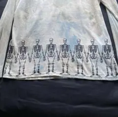 スカル 長袖カットソー