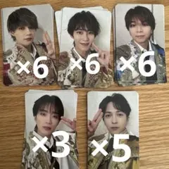 M!LK トレカ佐野勇斗 曽野舜太山中柔太朗 爆裂愛してる トレカ