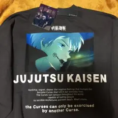 狗巻 棘 RAGEBLUE 呪術廻戦 ロンＴ 長袖 シャツ M レイジブルー