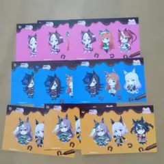 ウマ娘 meiji コラボ ミニカード 9枚セット
