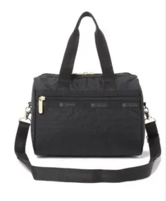 レスポートサック EVERYDAY SM SATCHELパフィーブロッサムズ 黒