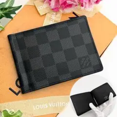 ルイヴィトン パンス ダミエグラフィット マネークリップ 財布 - メルカリ