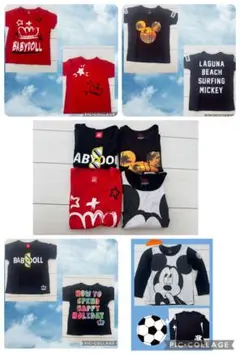 BABYDOLL ミッキー Tシャツ 110cm 4枚