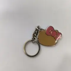 は*す様 USJ限定　ハローキティ メタルキーホルダー　フェイスレス　顔なし　の