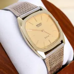 【新品電池　稼働品】SEIKO Dolce 腕時計 NSAG 超硬合金 稼働 良品 SEIKO DOLCE 超硬質合金 超硬型 NSAG ケース ドルチェ